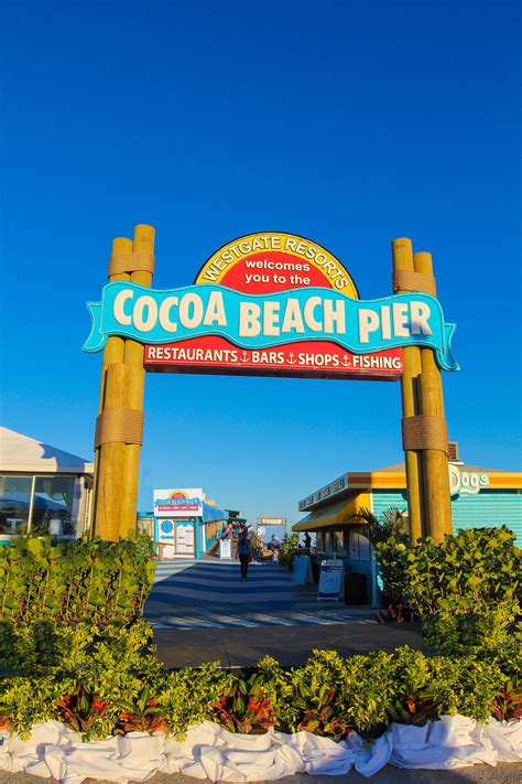 Westgate cocoa beach pier - Specialties: It's Not Just a Day at the Beach, It's the Ultimate Beach Adventure! A historic landmark on Florida's Space Coast, the world-famous Cocoa Beach Pier stretches 800 feet over the Atlantic Ocean and is home to restaurants, bars, gift shops and live musical entertainment. In addition to great fishing, the Cocoa …